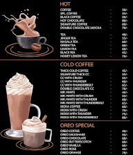 Captain Coffee menu 1