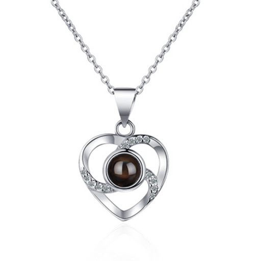 Title 5, "I Love You" Projection Necklace Express your l...
