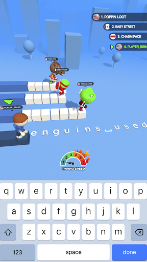 Screenshot Type Sprint: Typing Games