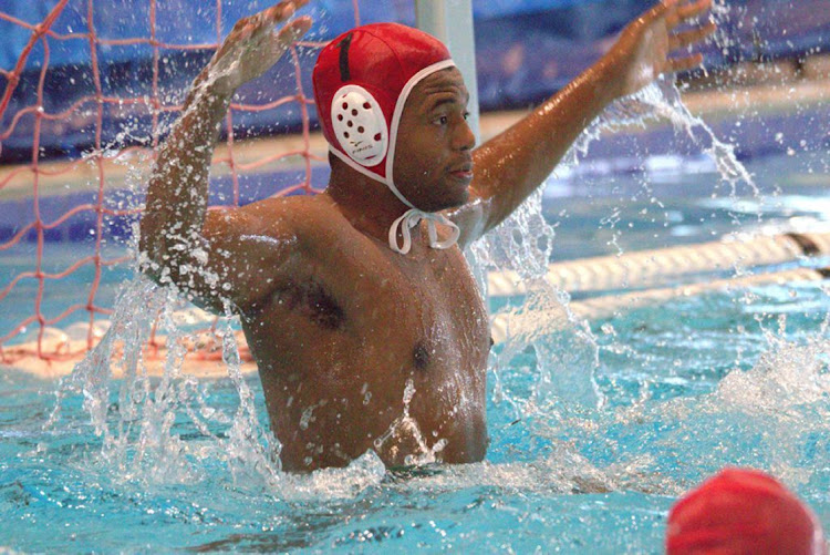 Lwazi Madi, SA waterpolo goalkeeper, readying for the Olympics in Tokyo.