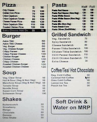 Time4Shine Food Corner menu 2