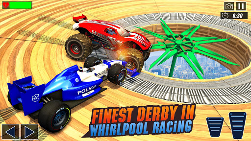 Screenshot Police Formula Car Derby Games