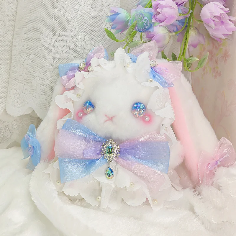 Sac Dream Rabbit Lolita Crossbody, l'accessoire parfait pour un look Lolita enchanteur. Pratique, élégant et idéal pour vos essentiels quotidiens.