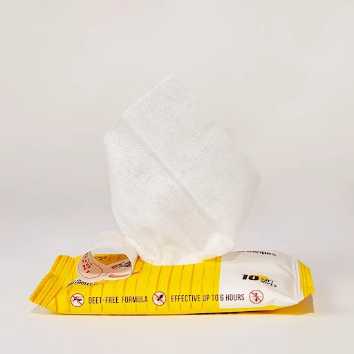 Khăn Ướt Chống Muỗi Mosquito Repellent Wipes 10 tờ EcoWipes