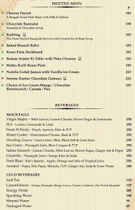 Jaipur Grill - Sarovar Portico menu 1