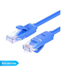 Dây nối mạng UTP Cat 6, 2m (patch cord) Dintek, 2 đầu đúc RJ45 (Blue)