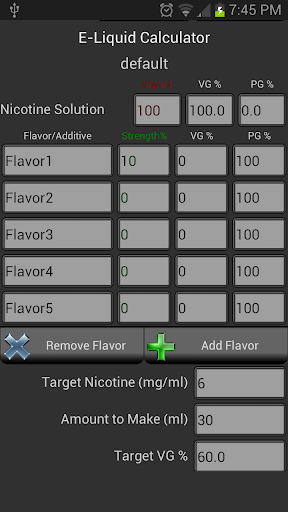 VaporCalc