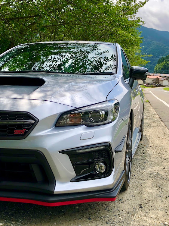 WRX S4のフロントリップ取付・梅雨明け？・ダム・WRX S4・ドライブに関するカスタム事例の投稿画像7枚目