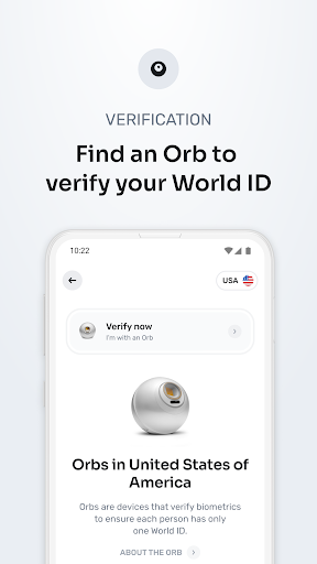 Screenshot World App - Worldcoin Wallet