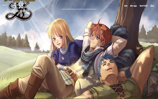 Ys Game Wallpapers HD for NewTab