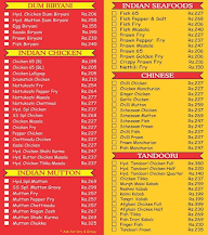 SS Hyderabad Biryani menu 1