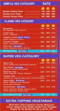 Da Pizza Xpress menu 1