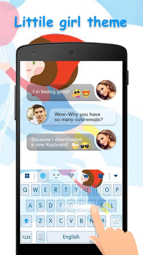 Android application Keyboard ❤ screenshort