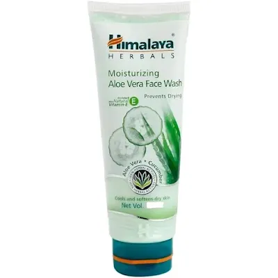 Himalaya Herbals Moisturizing Aloe Vera Face Wash - 50 ml