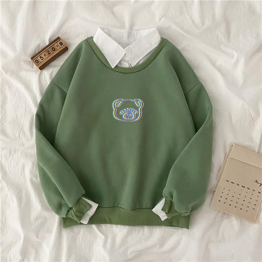 Title 6, Autumn And Winter Korean Style Loose Ins Plus V...