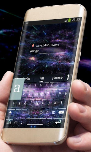免費下載個人化APP|薰衣草银河 AiType Theme app開箱文|APP開箱王