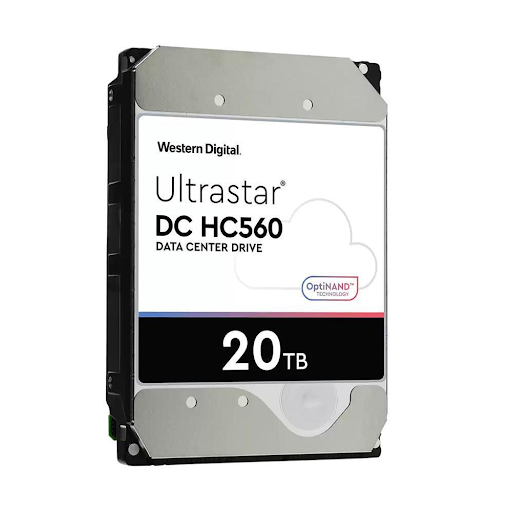 Ổ cứng HDD WD Ultrastar DC HC560 20TB 3.5" (WUH722020BLE6L4) (0F38785)