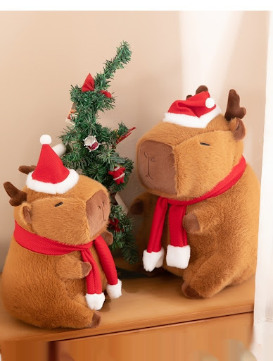Title 11, New Capybara Doll Christmas Plush Toy Perfect G...
