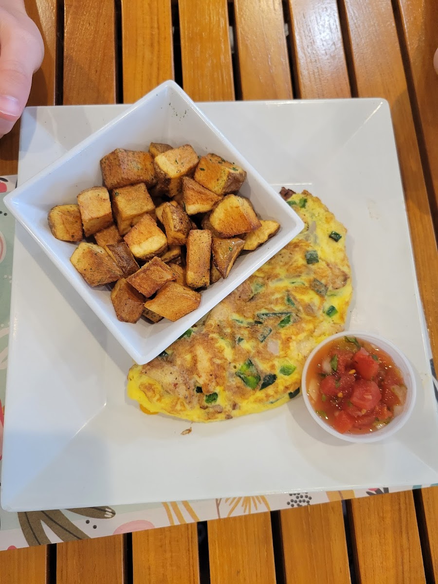 Grilled Chix Omelet