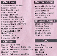 A-1 Caterers menu 3