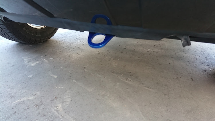 デリカD:5のDIY・他車種流用・ジムニー用牽引フック・アクセントに関するカスタム事例の投稿画像6枚目