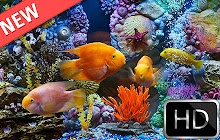 Fish HD new free tab theme small promo image