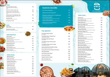 The Dome Cafe menu 