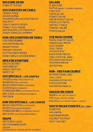 Unlimited Barbeque menu 4