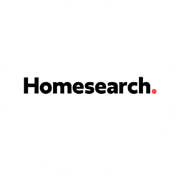 Homesearch 社のロゴ