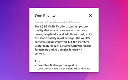 Onereview