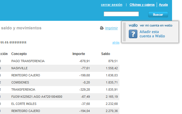 Importador de cuentas Wallo Preview image 4