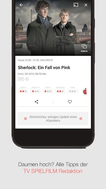 TV SPIELFILM - TV Programm mit Live TV – Apps bei Google Play