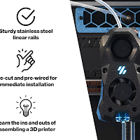 LDO Voron Trident 300 3D Printer Kit - Rev C - E3D Revo Hotend