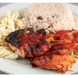 BBQ Poutine with Chicken