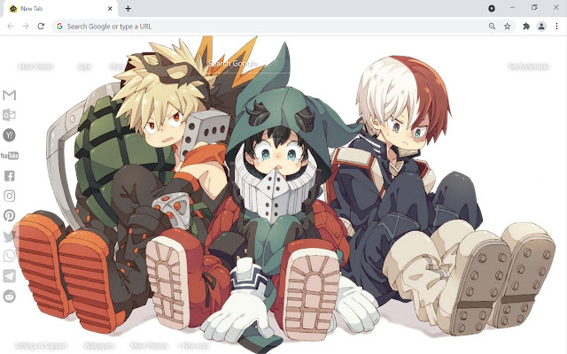 Mi Héroe Academia Fondo de pantalla