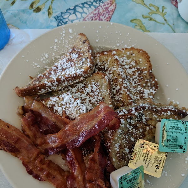 Gluten-Free French Toast at Lemma's Beach Grill