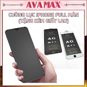 Kính Cường Lực Iphone Mặt Nhám Chống Vân Tay, Chống Mồ Hôi 6/6S/6Plus/7/7Plus/8/8Plus/Plus/X/Xr/Xs/11/12/13/Pro/Max