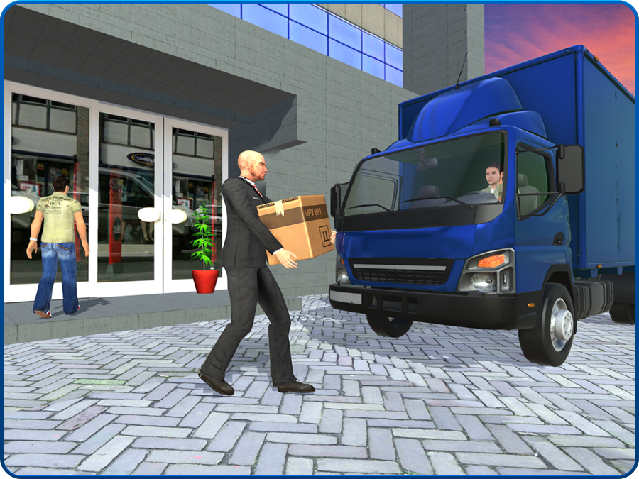   Bank Cash-in-transit Security Van Simulator 2018- 스크린샷 