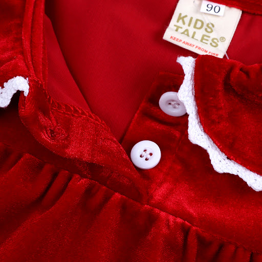 Title 4, New Years Childrens Gold Velvet Home Clothes ...