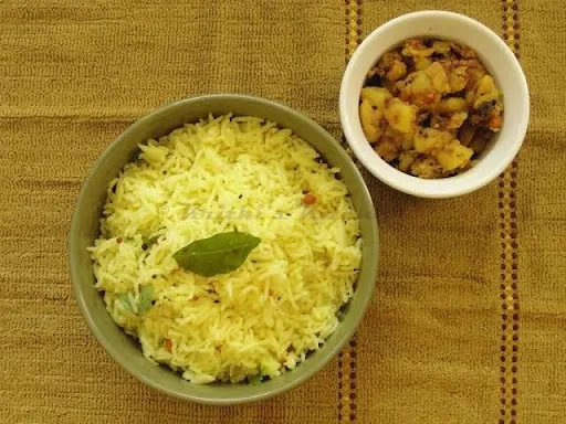 Madurai Lemon Rice with potato Fry