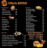 Urja Bites menu 1