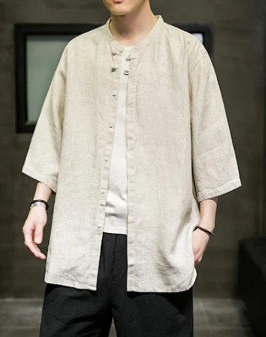 Spring And Summer Linen Quarter Sle - 3