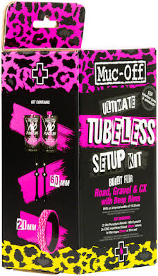 Muc-Off Ultimate Tubeless Kit - Road/Gravel/CX, 21mm Tape,  60mm Valves alternate image 1