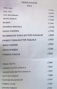 Dhaba by Italian Den menu 3