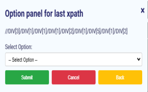 Xpath capture