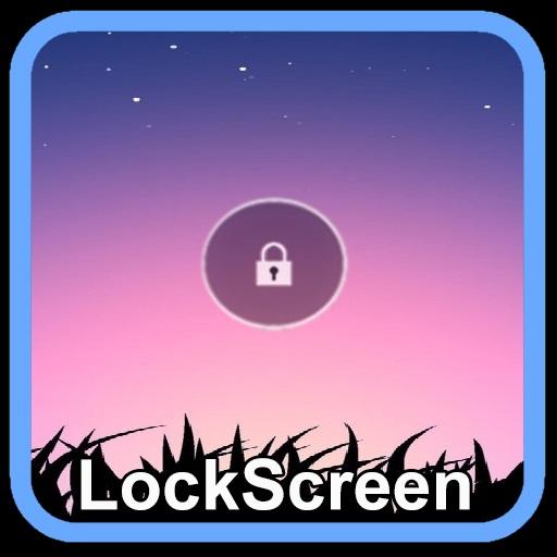 Silhouette Sunset Lock Screen icon