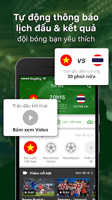 Bóng đá 24h Lịch đấu Livescoreのおすすめ画像1