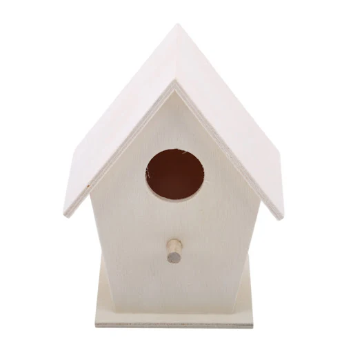 Mini Wooden Bird Cage Outdoor Hanging Birdhouse Box Garden Bird Cages Home Yard Decoration Bird Products Parrot Nest