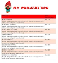 My Punjabi Bro menu 1