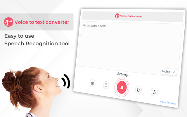 Speech to text chrome extension